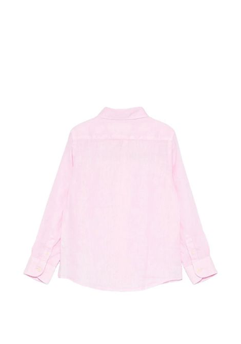 Camicia in lino rosa SAINT BARTH | AGN0001 AGNES00142L LINEN 21 PINK